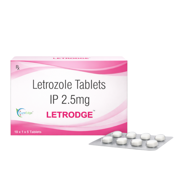 LETRODGE™ Letrozole Tablets IP 2.5 mg – Aromatase Inhibitor for Breast Cancer Treatment