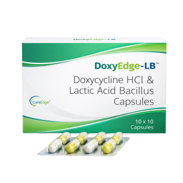 DoxyEdge-LB™ Capsules – Doxycycline HCl & Lactic Acid Bacillus Capsules